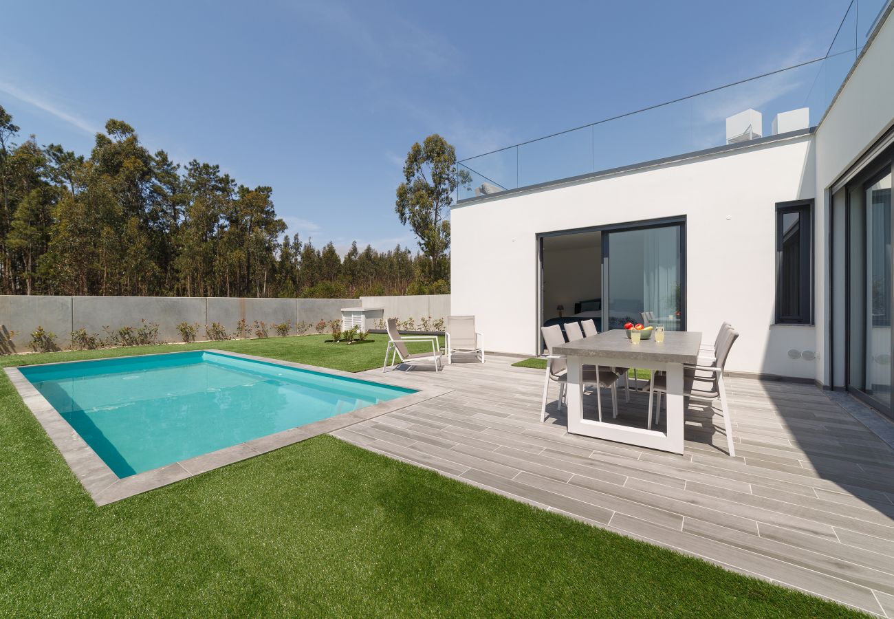 Casas de ferias, Villa Paraiso, São Martinho do Porto, praia, piscina, familias, Portugal