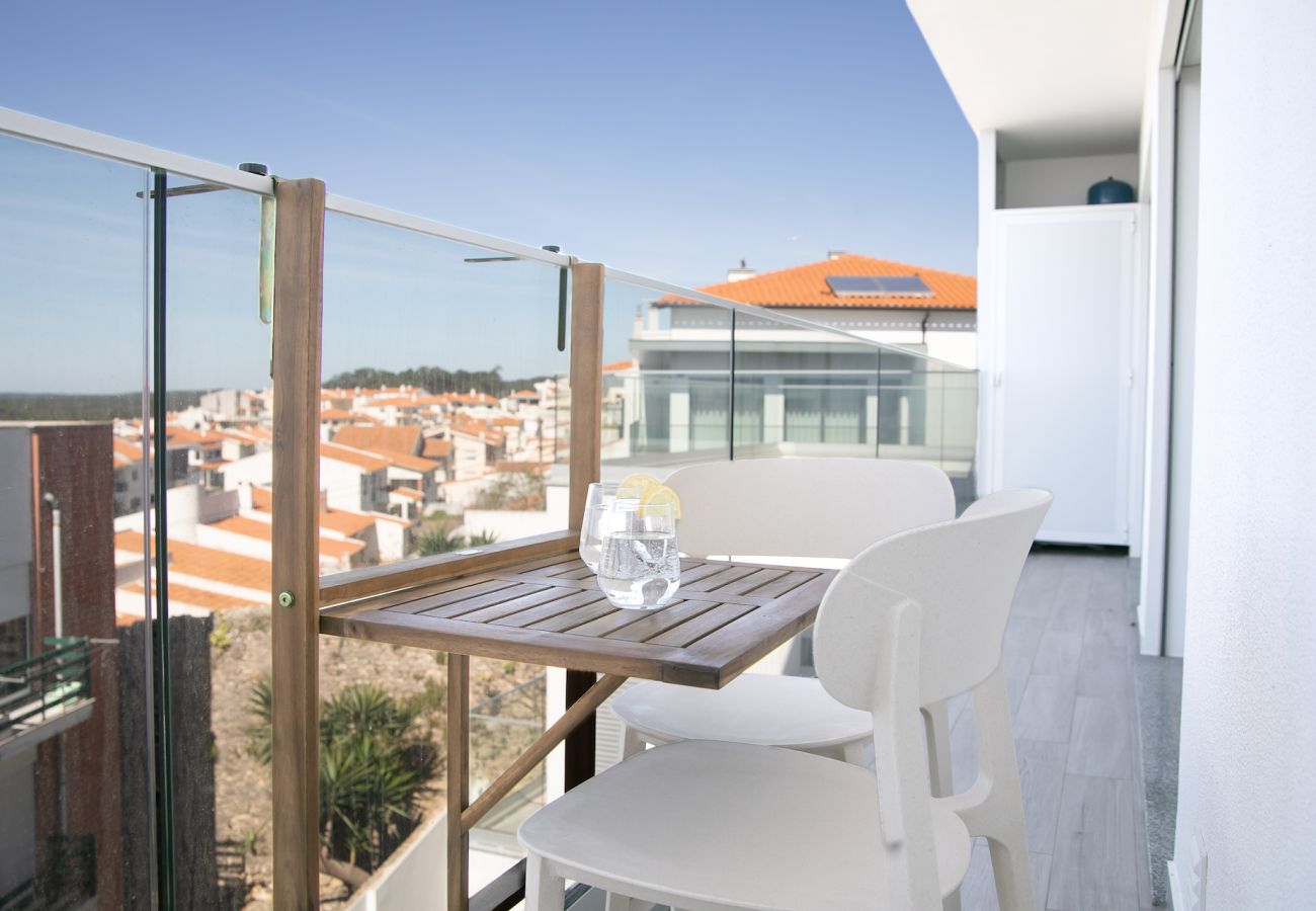 Apartamento em Nazaré - Muralhas do Sítio R - Apartamento de Férias T2 com Vista para a Praia do Norte By SCH