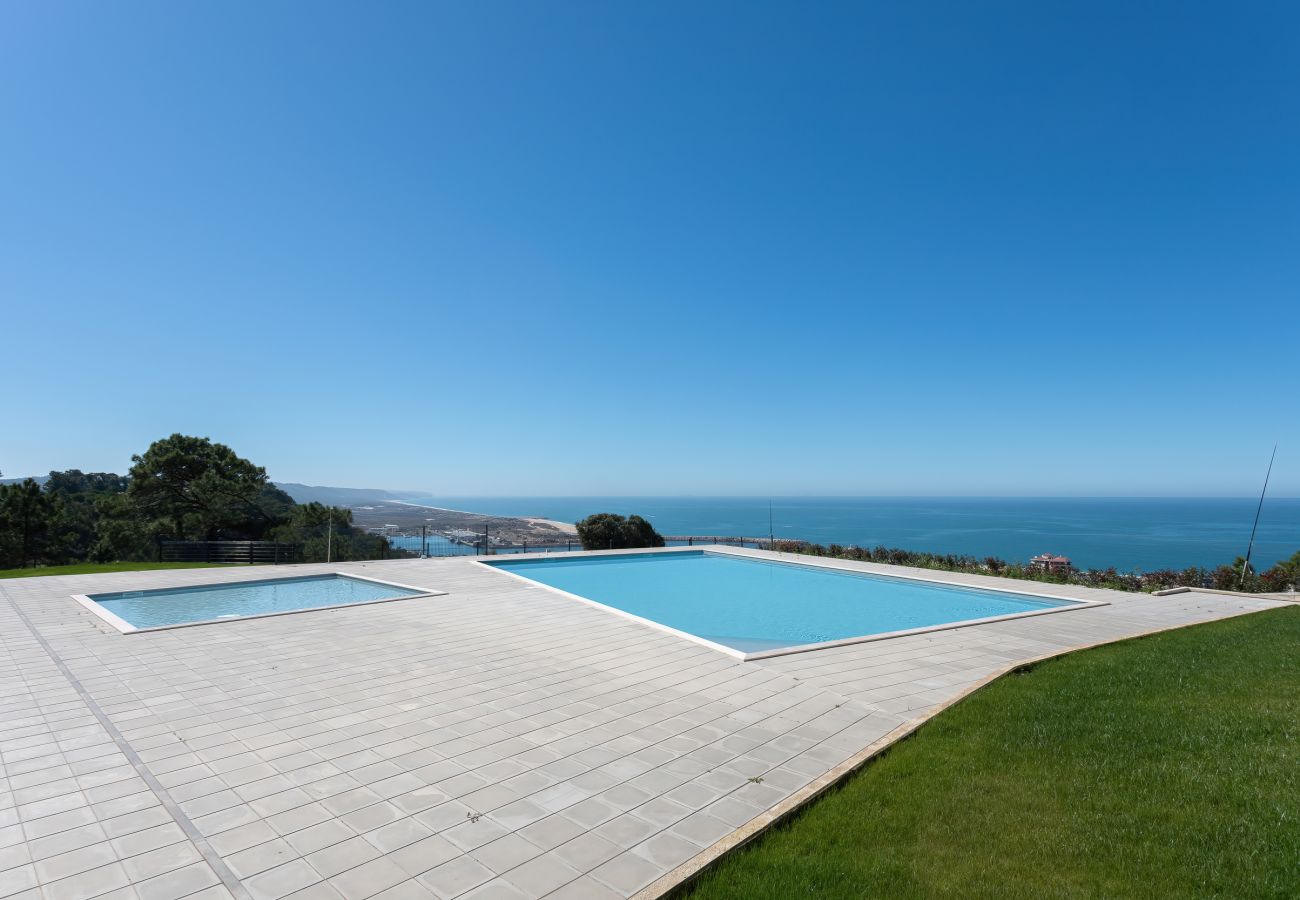 Apartamento, vista mar, férias, praia, Nazaré, Portugal, BY SCH