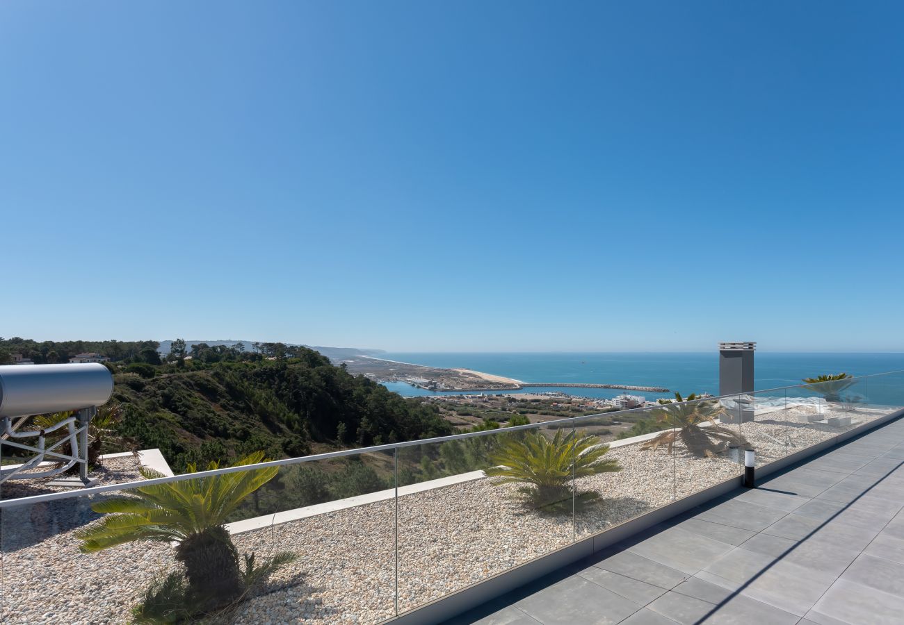 Apartamento, vista mar, férias, praia, Nazaré, Portugal, BY SCH