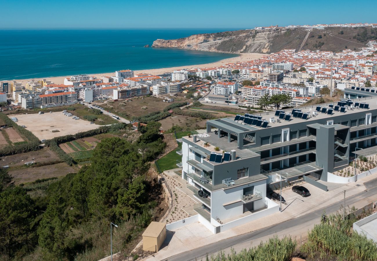 Apartamento, vista mar, férias, praia, Nazaré, Portugal, BY SCH