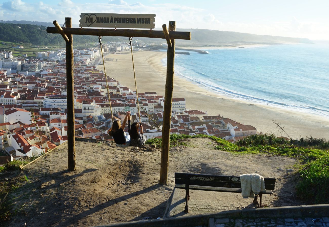 Apartamento, vista mar, férias, praia, Nazaré, Portugal, BY SCH