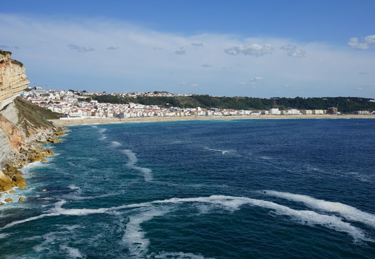 Apartamento, vista mar, férias, praia, Nazaré, Portugal, BY SCH