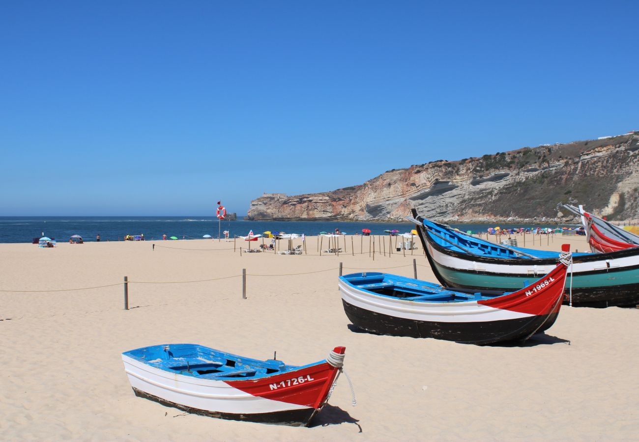 Apartamento, vista mar, férias, praia, Nazaré, Portugal, BY SCH