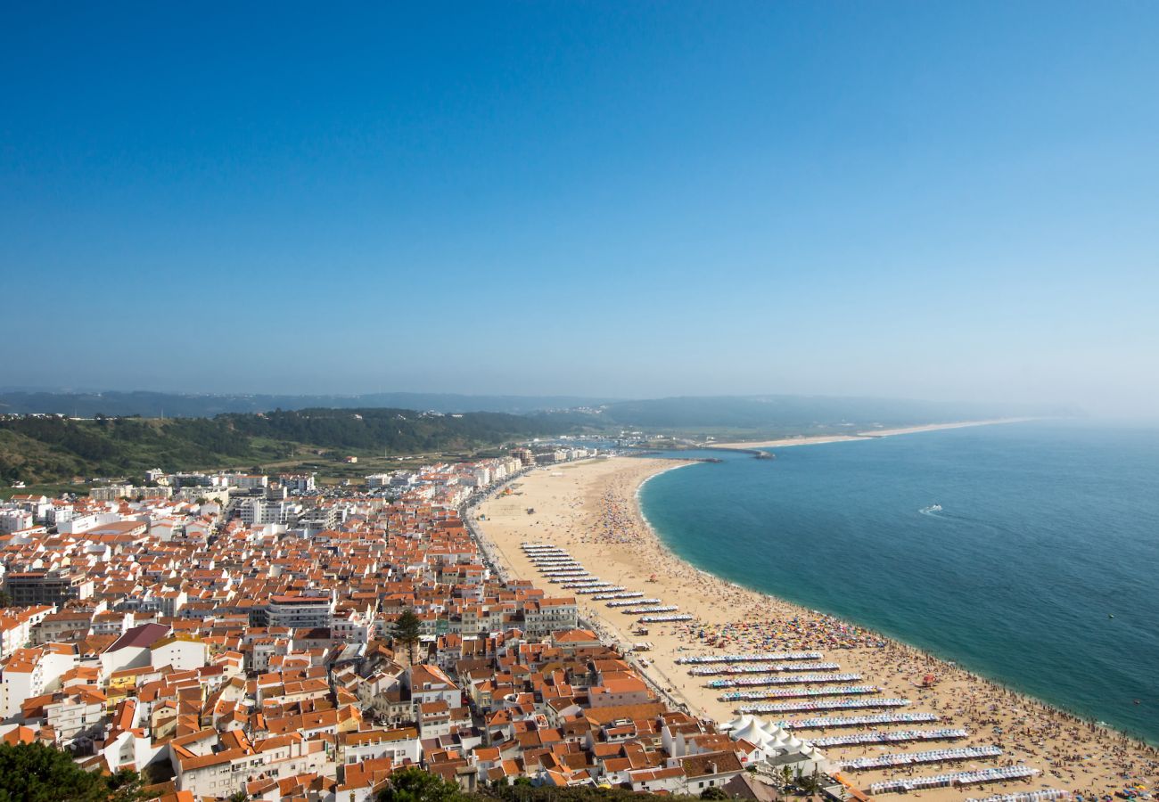 Ferienwohnung in Nazaré - Muralhas do Sítio R - T2 Ferienwohnung mit Blick auf Praia do Norte By SCH