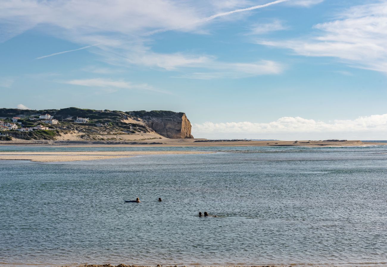 Foz do Arelho, Lagoa de Óbidos, Praia, SCH, Portugal