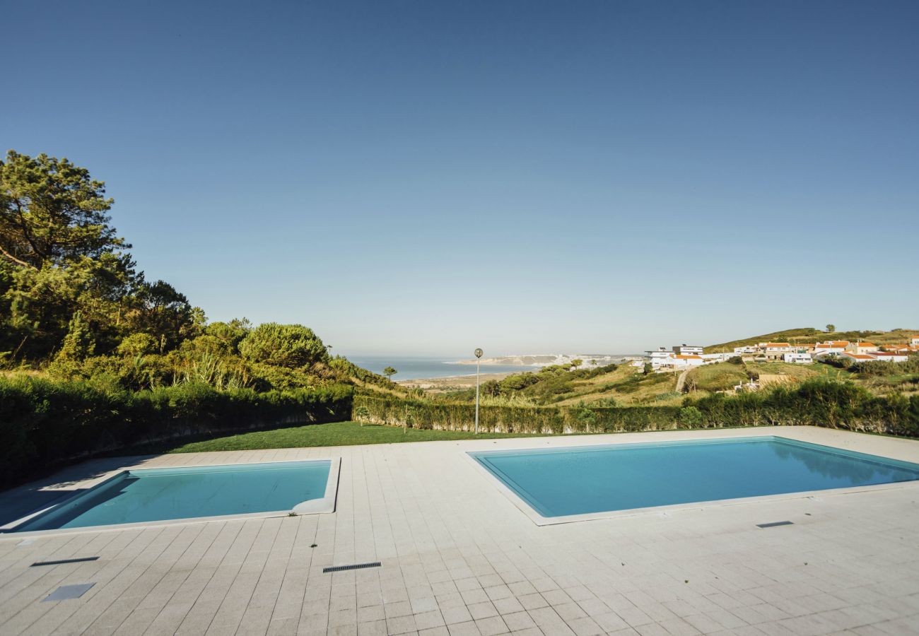 Villa a Nazaré - Casa 3 Camere da letto con vista mare e piscina - Ideale per famiglie